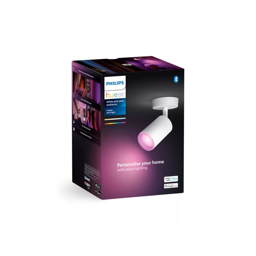 Philips - LED RGBW Dimmelhető spotlámpa Hue FUGATO 1xGU10/4,2W/230V 2000-6500K fehér