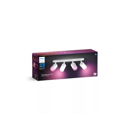 Philips - LED RGBW Dimmelhető spotlámpa Hue FUGATO 4xGU10/4,2W/230V 2000-6500K fehér