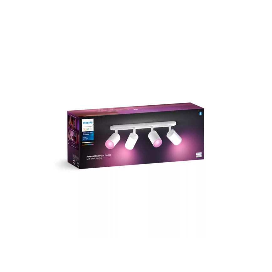 Philips - LED RGBW Dimmelhető spotlámpa Hue FUGATO 4xGU10/4,2W/230V 2000-6500K fehér