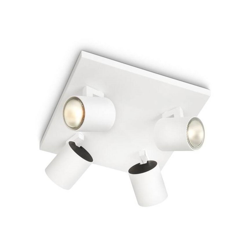 Philips - LED RGBW dimmelhető spotlámpa RUNNER 4xGU10/6,5W/230V 2700-6500K fehér