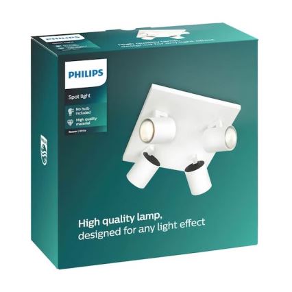 Philips - LED RGBW dimmelhető spotlámpa RUNNER 4xGU10/6,5W/230V 2700-6500K fehér
