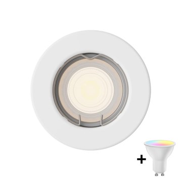 Philips - LED RGBW dimmelhető süllyesztett lámpatest PERIDOT 1xGU10/6,5W/230V 2700-6500K fehér