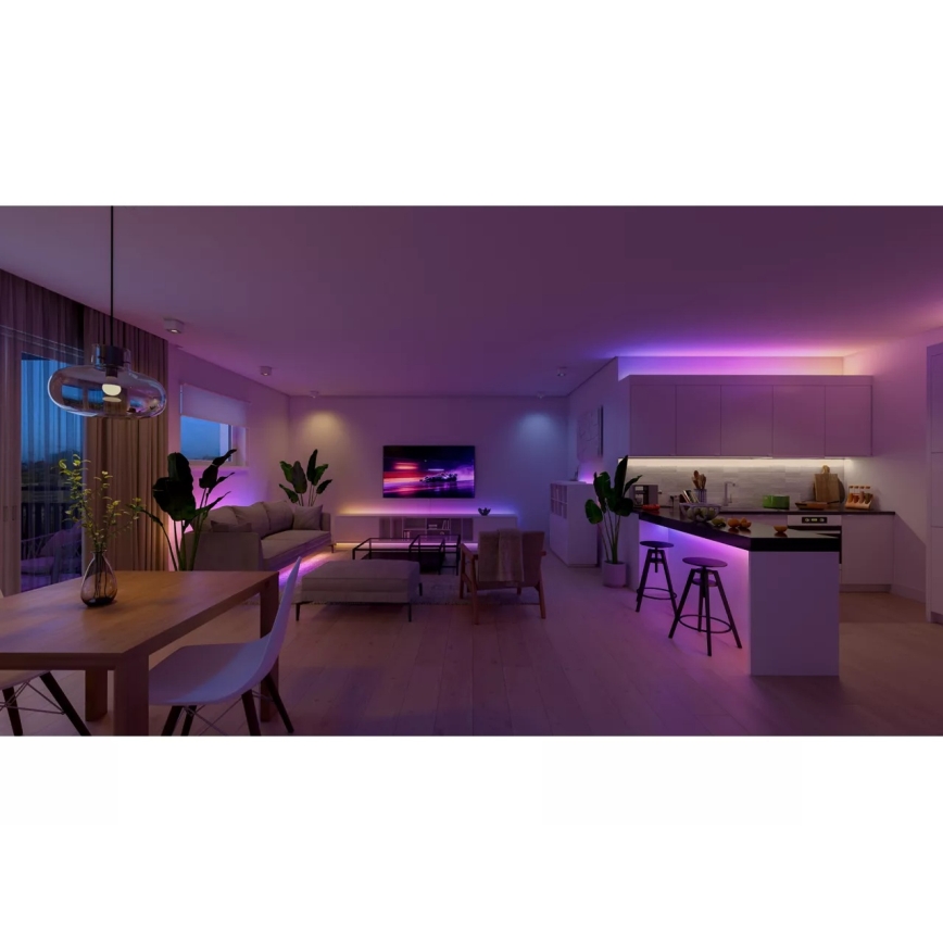 Philips - dimmelhető LED RGBW szalag Hue ESSENTIAL White And Color Ambiance 10m LED/27,2W/230V 2200-6500K