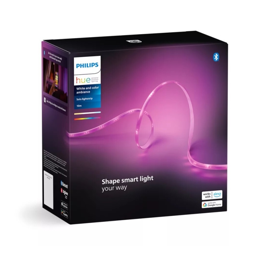 Philips - LED RGBW dimmelhető szalag Hue WHITE AND COLOR AMBIANCE 10m LED/20W/230V 2000-6500K
