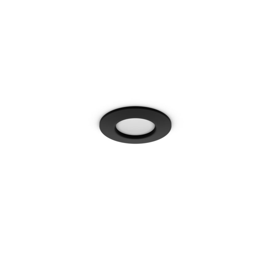 Philips - LED RGBW Fényerőszabályozható beépíthető fürdőszobai lámpatest Hue SLIM LED/8,3W/230V 1000-20000K fekete P44