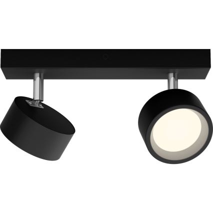 Philips - LED Spotlámpa 2xLED/5,5W/230V fekete