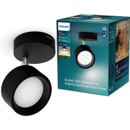 Philips - LED Spotlámpa LED/5,5W/230V fekete