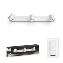 Philips - LED Szabályozható fürdőszobai lámpa Hue 3xGU10/5W/230V IP44