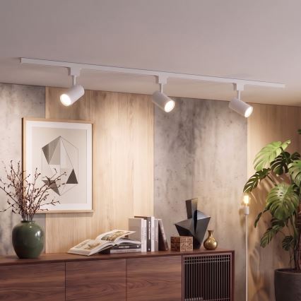 Philips - LED dimmelhető spotlámpa EASYLINK sínes rendszerhez 3xGU10/6,2W/230V 2200-2700K 1m fehér