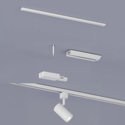 Philips - LED dimmelhető spotlámpa EASYLINK sínes rendszerhez 3xGU10/6,2W/230V 2200-2700K 1m fehér