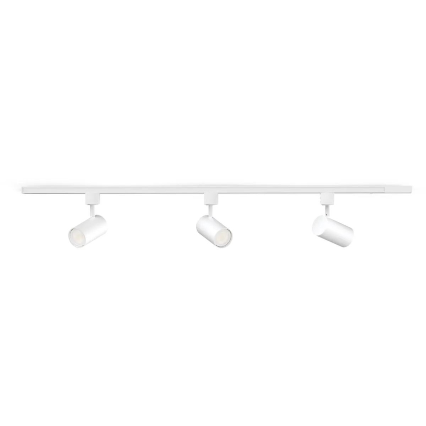 Philips - LED dimmelhető spotlámpa EASYLINK sínes rendszerhez 3xGU10/6,2W/230V 2200-2700K 1m fehér