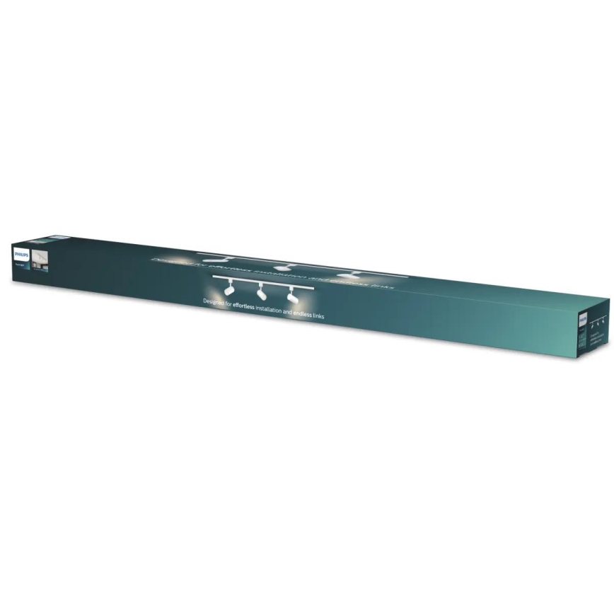 Philips - LED dimmelhető spotlámpa EASYLINK sínes rendszerhez 3xGU10/6,2W/230V 2200-2700K 1m fehér