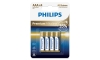 Philips LR03M4B/10 - 4 db alkáli elem AAA PREMIUM ALKALINE 1,5V