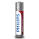 Philips LR03P12W/10 - 12 db alkáli elem AAA POWER ALKALINE 1,5V