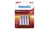Philips LR03P4B/10 - 4 db alkáli elem AAA POWER ALKALINE 1,5V