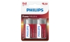 Philips LR20P2B/10 - 2 db alkáli elem D POWER ALKALINE 1,5V 14500mAh