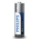 Philips LR6E4B/10 - 4 db alkáli elem AA ULTRA ALKALINE 1,5V