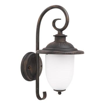 Philips Massive 15440/86/10 - Kültéri fali lámpa VARESE 1xE27/100W/230V