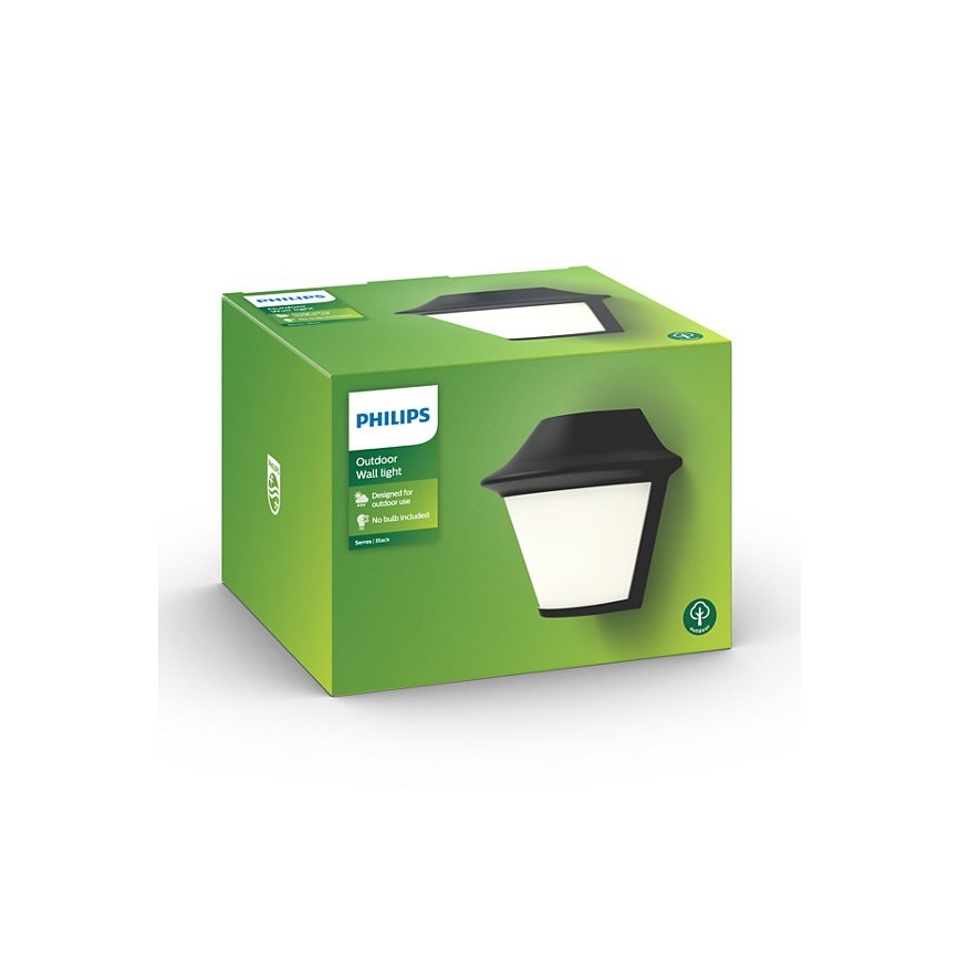 Philips Massive - Kültéri fali lámpa 1xE27/42W/230V IP44