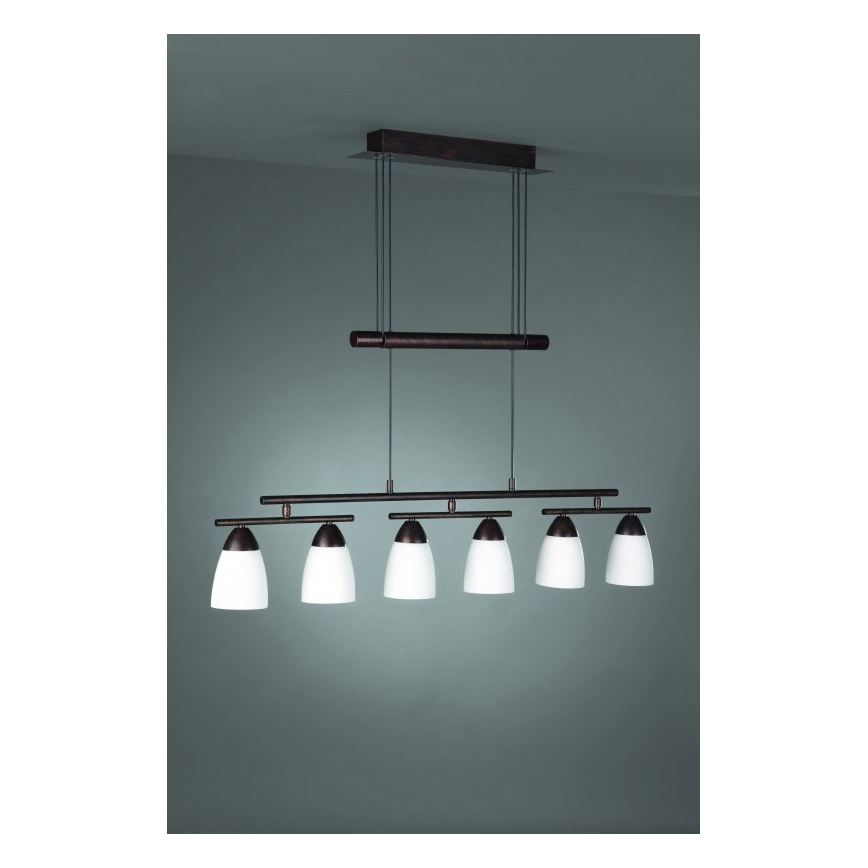 Philips Massive 40377/43/10 - Csillár zsinóron FAHRO 6xE14/8W/230V