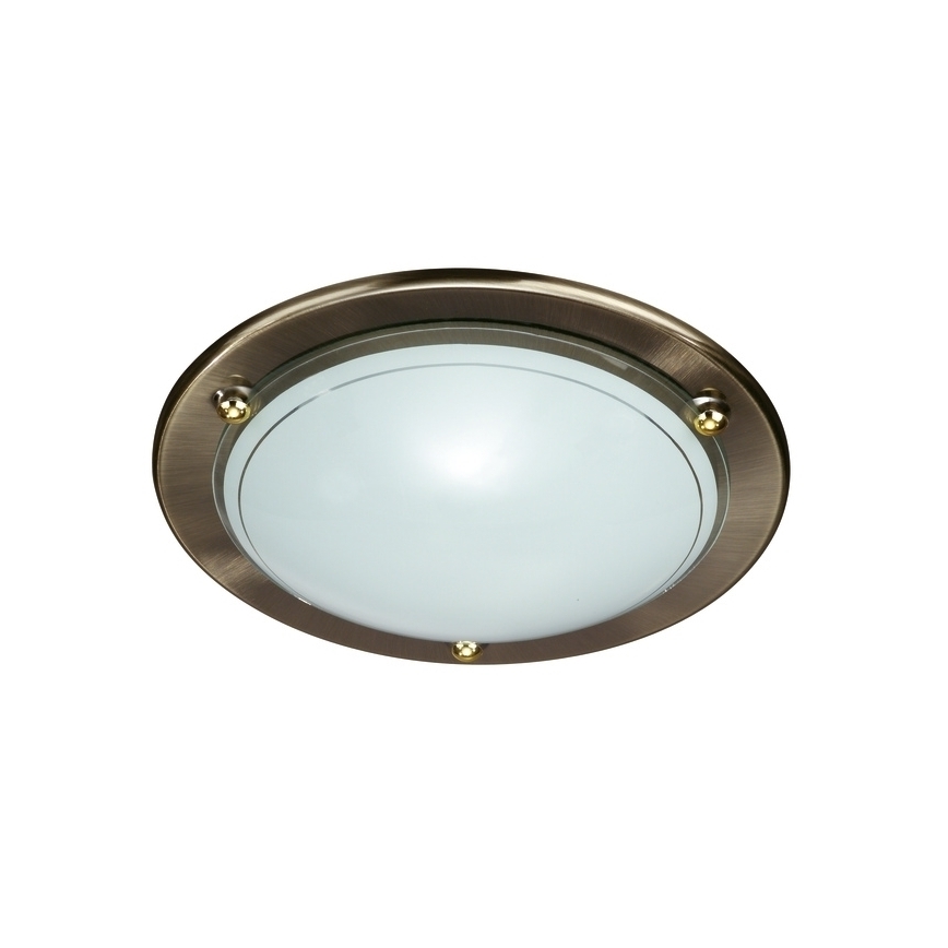 Philips Massive 70700/11/06 - Stropní svítidlo FERGIE E27/60W/230V bronz