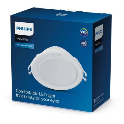 Philips - MESON LED beépíthető lámpa LED/5,5W/230V 3000K