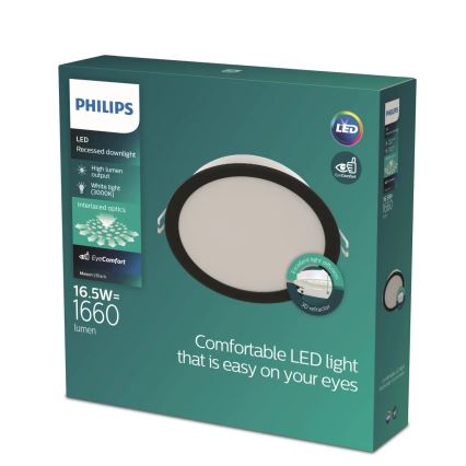 Philips - MESON LED süllyesztett mennyezeti lámpatest/16,5W/230V 3000K