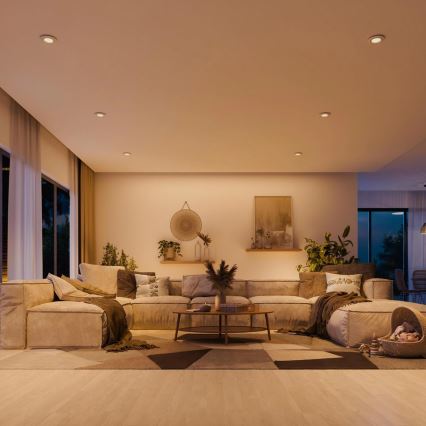 Philips - PERIDOT 3 darabos süllyesztett lámpatest 1xGU10/7W/230V fehér