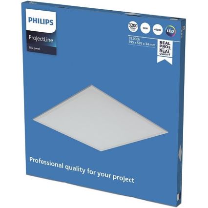 Philips - LED álmennyezeti panel PROJECTLINE LED/36W/230V 59,5x59,5 cm
