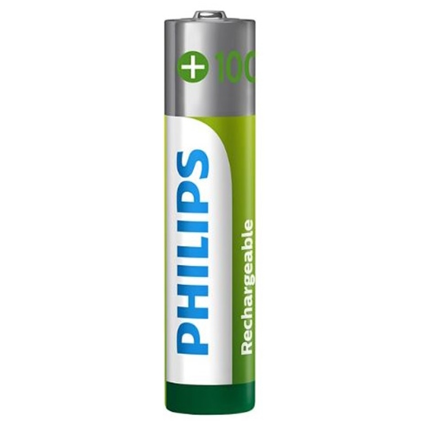 Philips R03B4RTU10/10 - 4 db tölthető elem AAA MULTILIFE NiMH/1,2V/1000 mAh