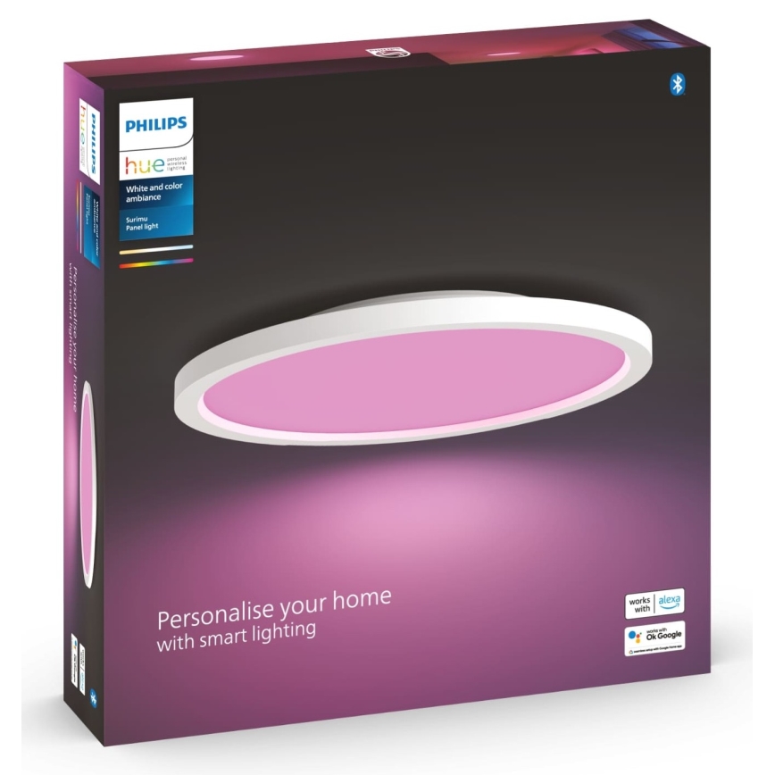 Philips - RGBW Dimmelhető mennyezeti lámpa Hue SURIMU LED/40W/230V