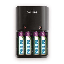 Philips SCB1490NB/12 - Elemtöltő MULTILIFE 4xAA 2100 mAh 230V