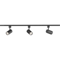 Philips - Sínes EASYLINK spotlámpa, 3×GU10/7W/230V, 1 m, fekete
