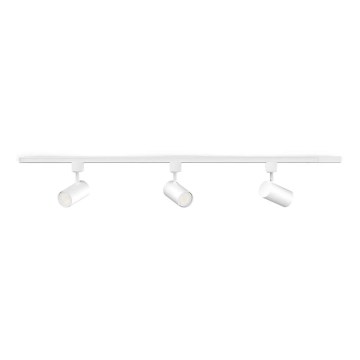 Philips - Sínrendszeres spotlámpa EASYLINK 3xGU10/7W/230V 1m fehér
