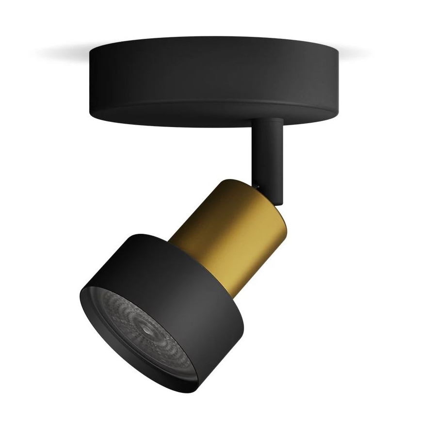 Philips - Spotlámpa CONDUIT 1xGU10/5W/230V fekete/réz