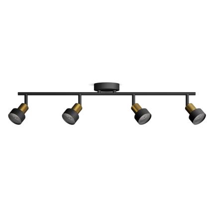 Philips - Spotlámpa CONDUIT 4xGU10/5W/230V fekete/réz