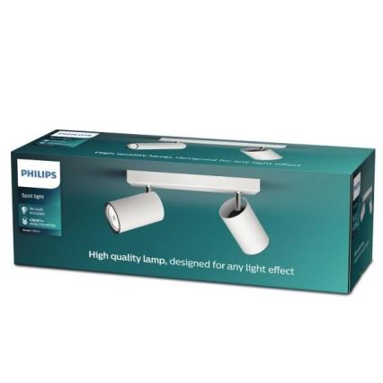 Philips - Spotlámpa KOSIPO 2xGU10/5,5W/230V fehér