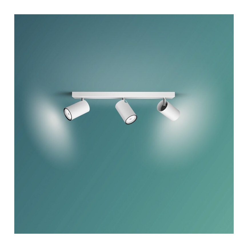 Philips - Spotlámpa KOSIPO 3xGU10/5,5W/230V fehér