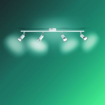 Philips - Spotlámpa 4xGU10/50W/230V fehér