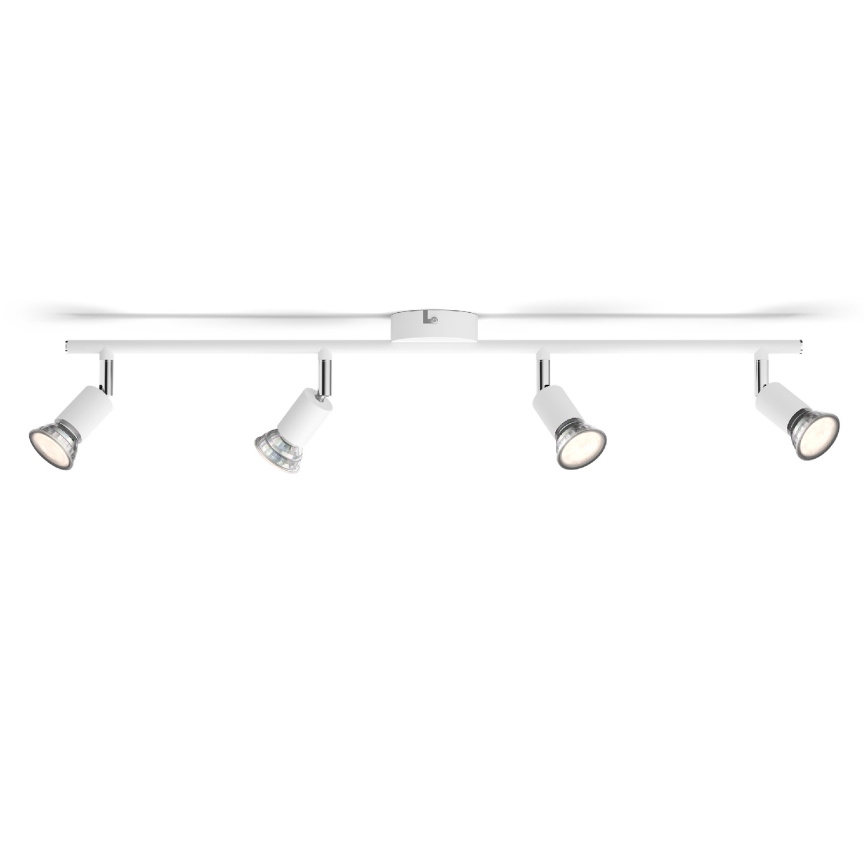 Philips - Spotlámpa 4xGU10/50W/230V fehér