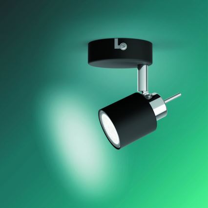 Philips - Spotlámpa 1xGU10/35W/230V fekete