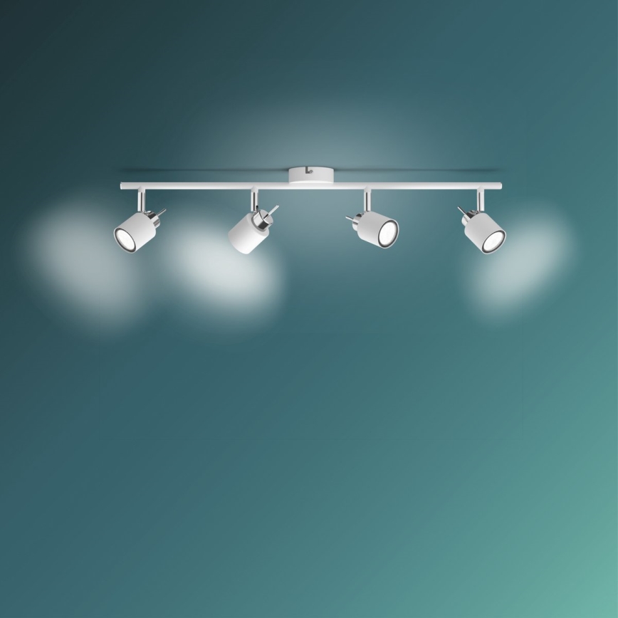 Philips - Spotlámpa 4xGU10/35W/230V fehér