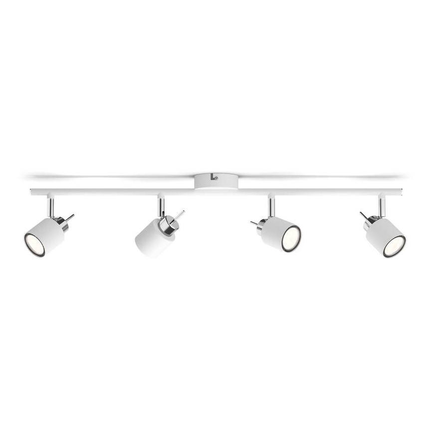 Philips - Spotlámpa 4xGU10/35W/230V fehér