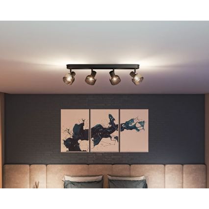 Philips - Spotlámpa SLEET 4xE14/25W/230V