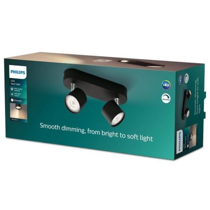 Philips - LED dimmelhető spotlámpa 2xLED/4,5W/230V