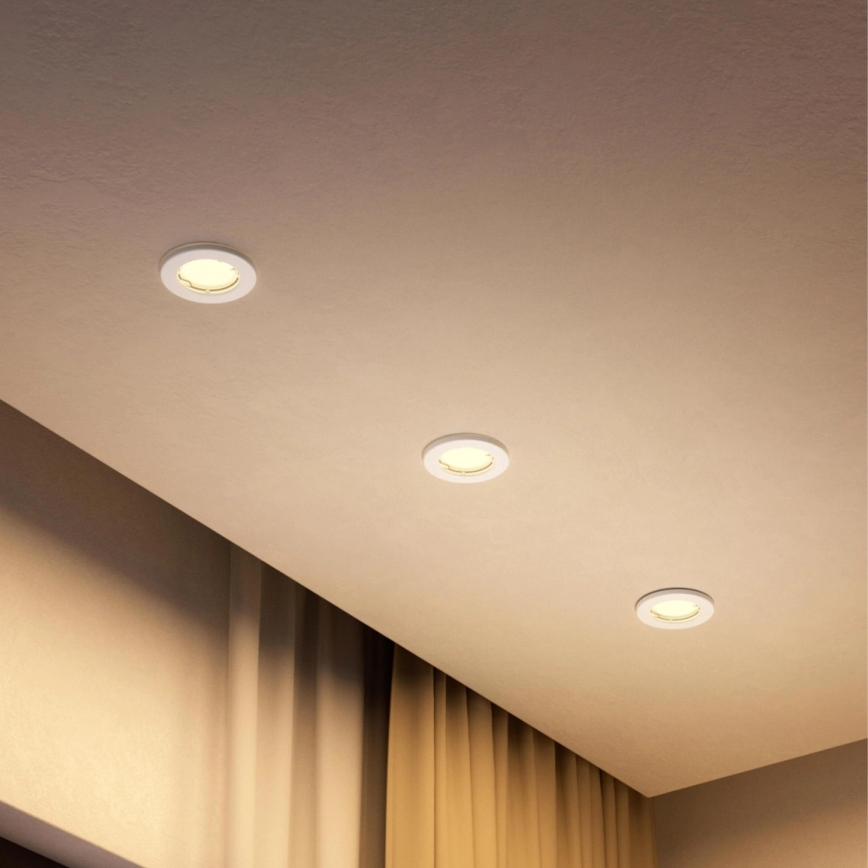 Philips - Süllyesztett mennyezeti lámpatest PERIDOT 1xGU10/7W/230V fehér