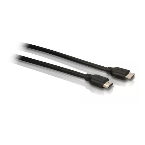 Philips SWV2434W/10 - HDMI-kábel Ethernettel, HDMI 1.4 A csatlakozó 5m fekete