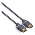 Philips SWV5650G/00 - HDMI-kábel Ethernettel, HDMI 2.0 A csatlakozó 5m szürke