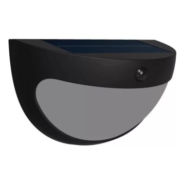 Philips - SWYN napelemes LED fali lámpatest érzékelővel LED/3,8W/3,7V 800 mAh 2700K IP44 fekete