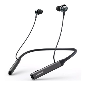Philips TAPN505BK/00-Bluetooth fülhallgató mikrofonnal és MicroSD lejátszóval